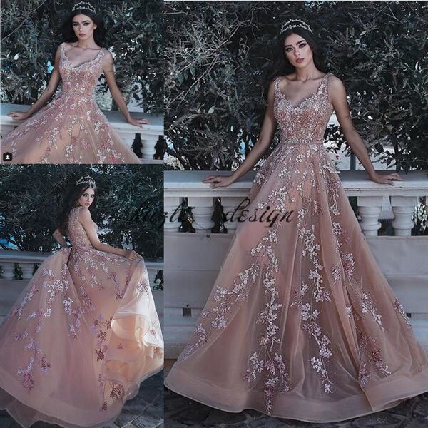 said mhamad champagne nude long evening formal dresses 2018 luxury lace beaded embroidery elegant plus size prom gowns, Black;red
said mhamad champagne nude long evening formal dresses 2018 luxury lace beaded embroidery elegant plus size prom gowns, Black;red