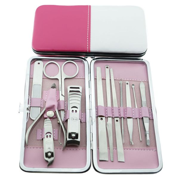 12pcs manicure pedicure nail clipper kit nail care set pedicure scissor tweezer knife ear pick utility manicure set tool trimming eyebrow
12pcs manicure pedicure nail clipper kit nail care set pedicure scissor tweezer knife ear pick utility manicure set tool trimming eyebrow