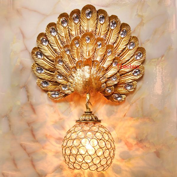 european living room background wall lamp bedroom bedside crystal lamps creative aisle stair lighting bar vintage peacock
european living room background wall lamp bedroom bedside crystal lamps creative aisle stair lighting bar vintage peacock