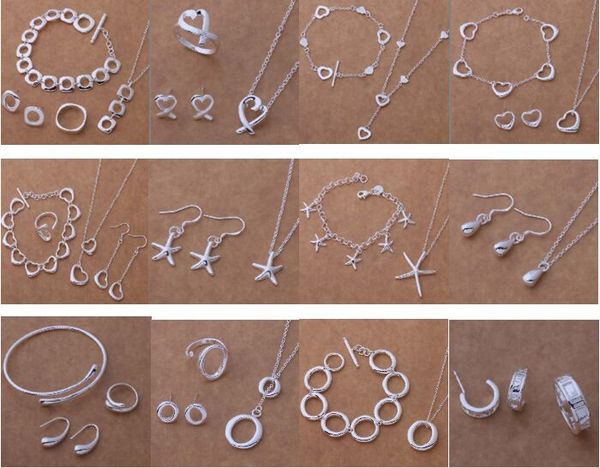 with tracking number new fashion women's charming jewelry 925 silver 12 mix jewelry set 1454, Black
with tracking number new fashion women's charming jewelry 925 silver 12 mix jewelry set 1454, Black