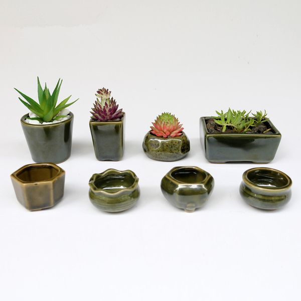 eco-friendly 8pc /set simple shape flower pot for succulents fleshy plants flowerpot ceramic small mini home /garden /office decoration
eco-friendly 8pc /set simple shape flower pot for succulents fleshy plants flowerpot ceramic small mini home /garden /office decoration