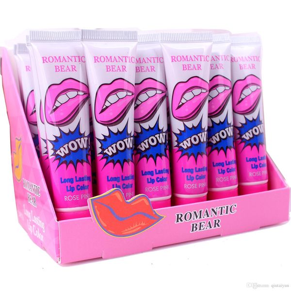 romantic bear lip gloss peel-off lasts for 24h no stain marine collagen lipsticks balm plant 6 colors makeup moisturizing 24pcs/box b220-2
romantic bear lip gloss peel-off lasts for 24h no stain marine collagen lipsticks balm plant 6 colors makeup moisturizing 24pcs/box b220-2