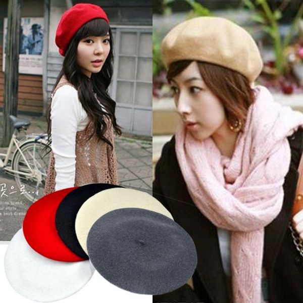 wholesale-new brand winter warm hat 5 colors new fashion wool warm women beret beanie hat cap hot, Blue;gray
wholesale-new brand winter warm hat 5 colors new fashion wool warm women beret beanie hat cap hot, Blue;gray