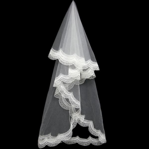 2021 selling wedding veils two layers appliques lace edge gorgeous elbow length bridal veil, Black
2021 selling wedding veils two layers appliques lace edge gorgeous elbow length bridal veil, Black