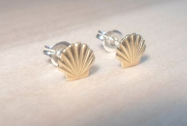 1pair- s038 gold silver sea shell earrings seashell stud earrings beach conch earrings nautical ariel mermaid studs jewelry, Golden;silver
1pair- s038 gold silver sea shell earrings seashell stud earrings beach conch earrings nautical ariel mermaid studs jewelry, Golden;silver