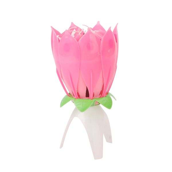 wholesale-lovely flower happy birthday blossom lotus musical candle romantic party gift #73343
wholesale-lovely flower happy birthday blossom lotus musical candle romantic party gift #73343