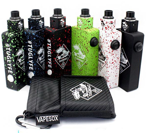 Tugboat Box Mod Kit with Colorful tuglyfe Unregulated mod Cubed RDA Mechanical velocity rda Tuglyfe Portable box mod Vaporizer
Tugboat Box Mod Kit with Colorful tuglyfe Unregulated mod Cubed RDA Mechanical velocity rda Tuglyfe Portable box mod Vaporizer