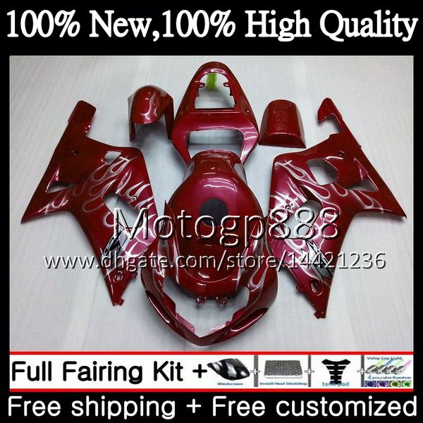 body wine red for suzuki gsx-r600 gsxr 750 k1 gsxr750 01 02 03 23pg18 gsxr 600 01 03 gsx-r750 gsxr600 2001 2002 2003 new fairing bodywork
body wine red for suzuki gsx-r600 gsxr 750 k1 gsxr750 01 02 03 23pg18 gsxr 600 01 03 gsx-r750 gsxr600 2001 2002 2003 new fairing bodywork
