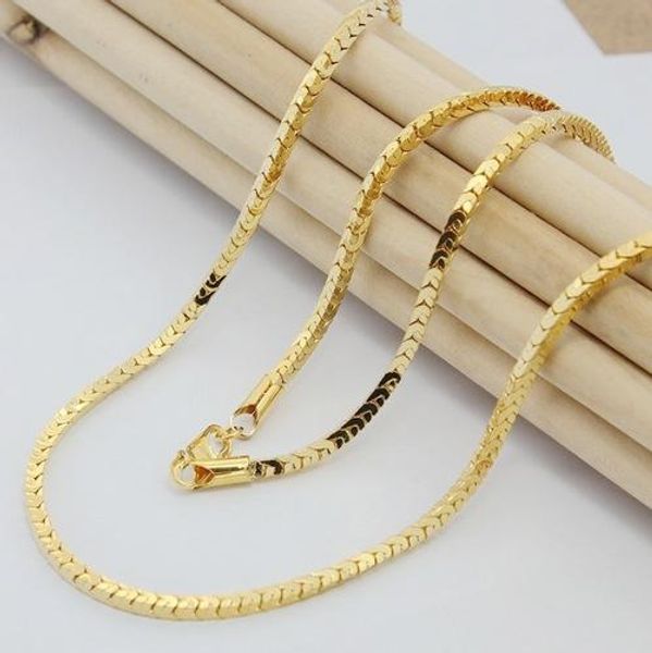 fast fine wedding jewelry men's gold filled necklace high-end fashion never fade gold filled necklace, Silver
fast fine wedding jewelry men's gold filled necklace high-end fashion never fade gold filled necklace, Silver
