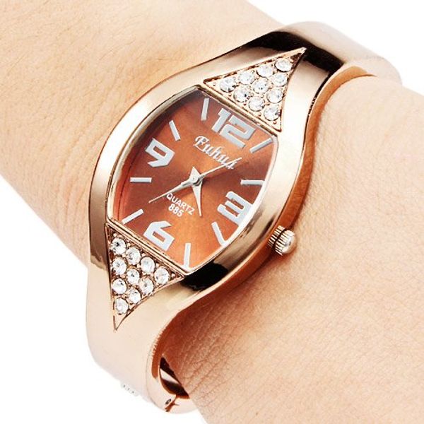 women girl fashion rose golden bracelet wrist watches bangle dial quartz analog (bronze).pupug quartz wristwatch men women watch, Slivery;brown
women girl fashion rose golden bracelet wrist watches bangle dial quartz analog (bronze).pupug quartz wristwatch men women watch, Slivery;brown