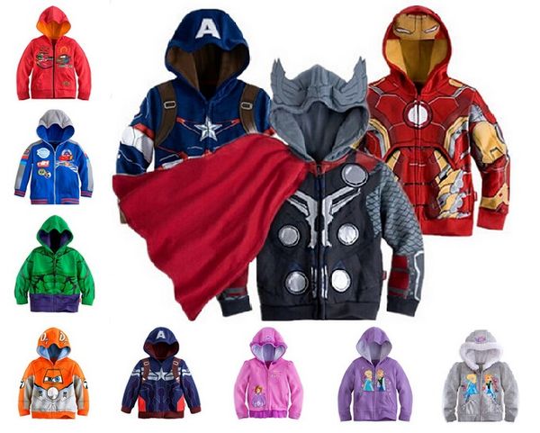 girls boys children spider man clothes 2y-8y baby kids boy's sweatshirt hoodies the avengers jacket coat outwear, Black
girls boys children spider man clothes 2y-8y baby kids boy's sweatshirt hoodies the avengers jacket coat outwear, Black