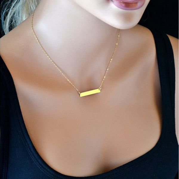 necklace fashion jewelry women brief gold plated geometric glossy alloy metal strap chokers clavicle chain necklaces jewelry sn576, Silver
necklace fashion jewelry women brief gold plated geometric glossy alloy metal strap chokers clavicle chain necklaces jewelry sn576, Silver