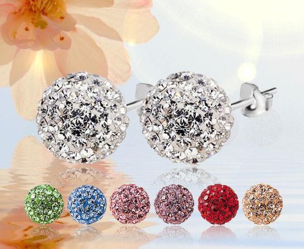 Мода плакировкой стерлингового серебра 925 6мм 8мм 10мм 12мм CZ Кристалл дискотечный ш
Мода плакировкой стерлингового серебра 925 6мм 8мм 10мм 12мм CZ Кристалл дискотечный ш