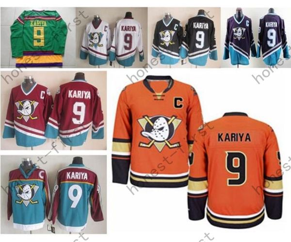 New Anaheim Ducks Paul Kariya Jersey 9 Retro Team Alternate White Orange Green Purple Red Ice Hockey Paul Kariya Jersey
New Anaheim Ducks Paul Kariya Jersey 9 Retro Team Alternate White Orange Green Purple Red Ice Hockey Paul Kariya Jersey