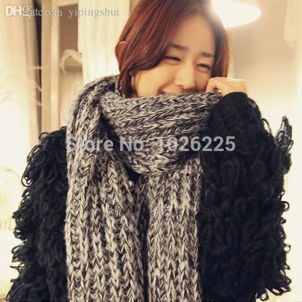 wholesale-women warm knitting long thick scarf men woolen scarves wraps stole shawl hipping, Blue;gray
wholesale-women warm knitting long thick scarf men woolen scarves wraps stole shawl hipping, Blue;gray