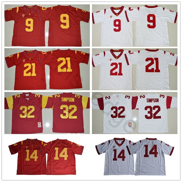 NCAA USC Trojans #14 Sam Darnold Jersey 32 O.J Simpson 21 Adoree Jackson 9 JuJu Smith-Schuster Red White College Football Jersey
NCAA USC Trojans #14 Sam Darnold Jersey 32 O.J Simpson 21 Adoree Jackson 9 JuJu Smith-Schuster Red White College Football Jersey