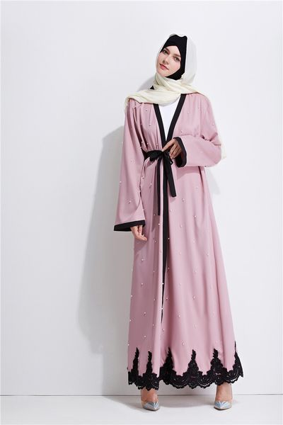 wholesale muslim women patchwork patchwork abaya dress plus size islamic women beading jilbab dress with belt, Red
wholesale muslim women patchwork patchwork abaya dress plus size islamic women beading jilbab dress with belt, Red