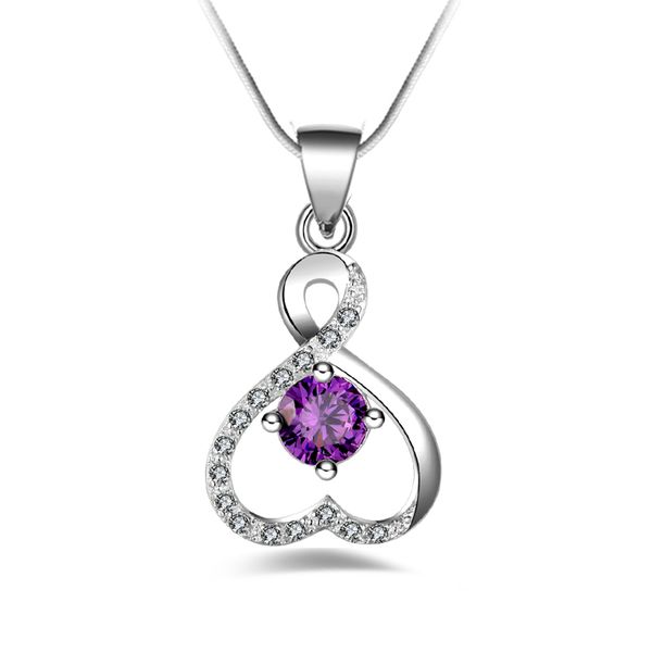 fashion 925 silver soulmate purple diamond jewelry 925 silver necklace valentine's day holiday gifts 1670
fashion 925 silver soulmate purple diamond jewelry 925 silver necklace valentine's day holiday gifts 1670
