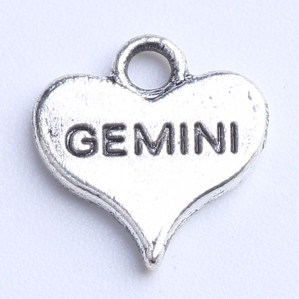 gemini flat heart diy pendant retro silver/bronze fit bracelets necklace vintage charms metal jewelry making 100pcs/lot 1154, Bronze;silver
gemini flat heart diy pendant retro silver/bronze fit bracelets necklace vintage charms metal jewelry making 100pcs/lot 1154, Bronze;silver
