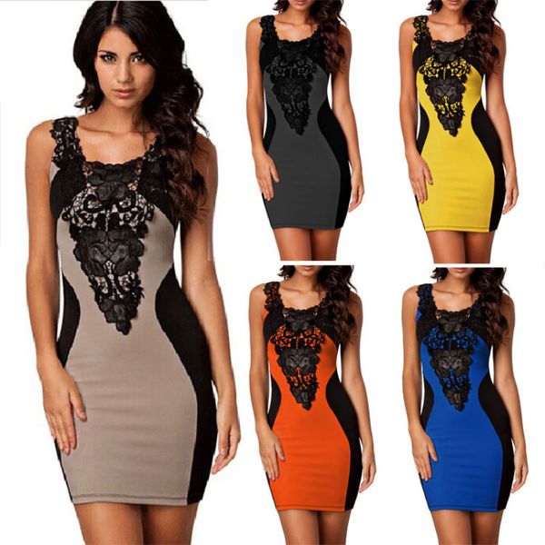 new elegant women's sleeveless lace neck dress evening cocktail party dress s//l/xl with ing, White;black
new elegant women's sleeveless lace neck dress evening cocktail party dress s//l/xl with ing, White;black