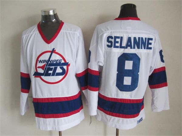 men winnipeg jets ice hockey jerseys 8 teemu selanne blue white retro vintage ccm stitched jerseys mix order, Black;red
men winnipeg jets ice hockey jerseys 8 teemu selanne blue white retro vintage ccm stitched jerseys mix order, Black;red