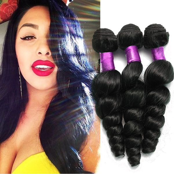 4pcs/lot virgin brazilian hair loose wave hair wefts 7a 100% human weaving soft hair bundles brazilian virgin loose wave, Black
4pcs/lot virgin brazilian hair loose wave hair wefts 7a 100% human weaving soft hair bundles brazilian virgin loose wave, Black