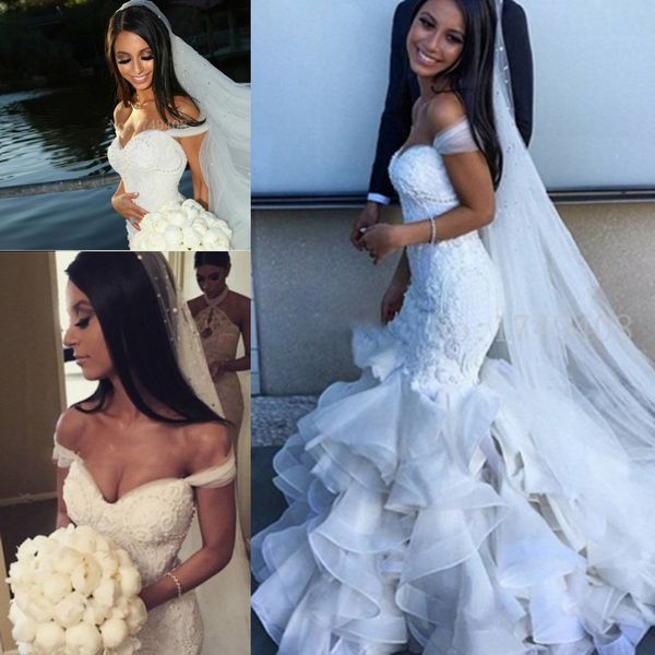 off the shoulder new wedding dresses 2021 lace appliques with pearls tulle plus size bridal gowns wedding party dresses custom made, White
off the shoulder new wedding dresses 2021 lace appliques with pearls tulle plus size bridal gowns wedding party dresses custom made, White