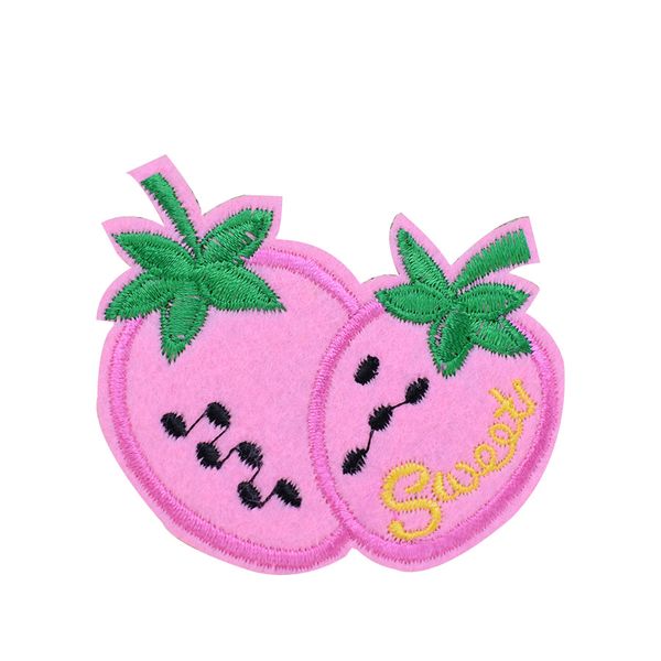 10pcs twins pine strawberry patches for clothing iron on transfer applique patch for kids garment diy sew on embroidered accessories, Black
10pcs twins pine strawberry patches for clothing iron on transfer applique patch for kids garment diy sew on embroidered accessories, Black