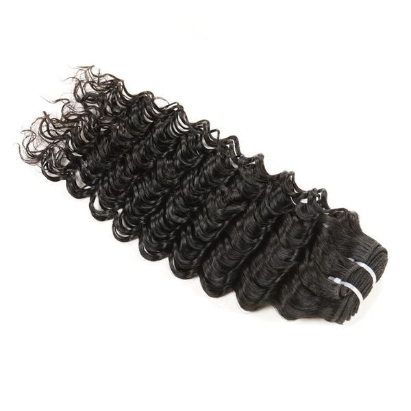 elibess brand great quality human brazilian virgin hair deep wave hair bundle 3pcs, 100g one piece, Black
elibess brand great quality human brazilian virgin hair deep wave hair bundle 3pcs, 100g one piece, Black