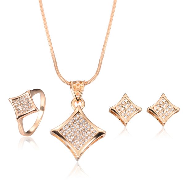 rose gold plated cz filled necklace earrings rings jewelry sets 2016 fashion fine wedding jewelry sets for bridal, Silver
rose gold plated cz filled necklace earrings rings jewelry sets 2016 fashion fine wedding jewelry sets for bridal, Silver