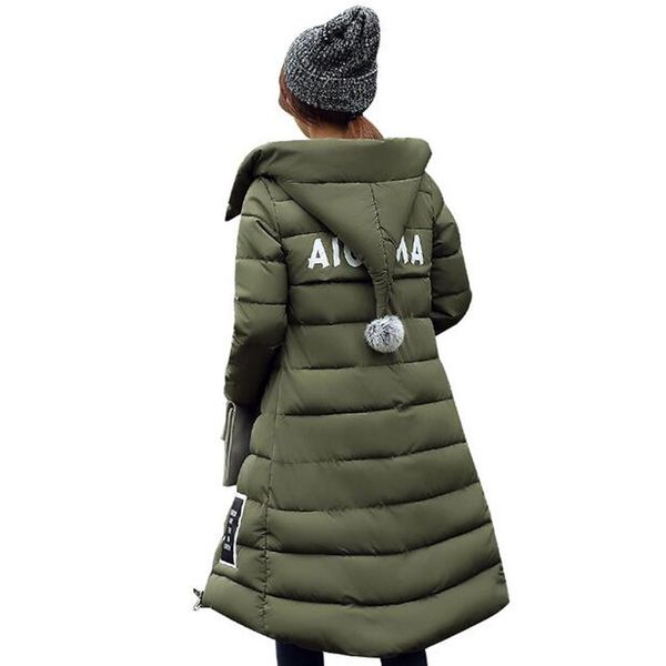 wholesale- 2017 new plus size winter wadded jacket women thick warm hooded long cotton-padded jacket parka slim winter coat ce0410, Black
wholesale- 2017 new plus size winter wadded jacket women thick warm hooded long cotton-padded jacket parka slim winter coat ce0410, Black