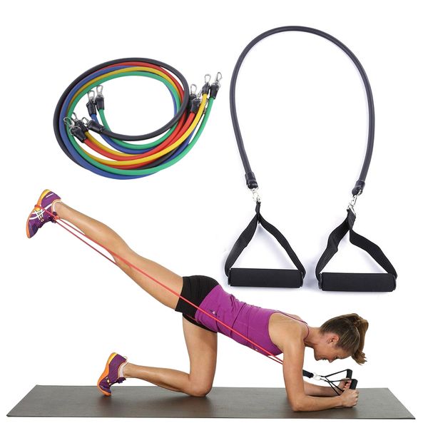 11pcs /set pilates latex tubing expanders exercise tubes practical strength resistance band sets crossfit fitness equipment
11pcs /set pilates latex tubing expanders exercise tubes practical strength resistance band sets crossfit fitness equipment