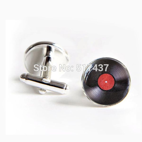1 pair men shirt cufflinks cd cufflinks vinyl record cuff link dj cuff links for men retro music cufflinks for him, Silver
1 pair men shirt cufflinks cd cufflinks vinyl record cuff link dj cuff links for men retro music cufflinks for him, Silver