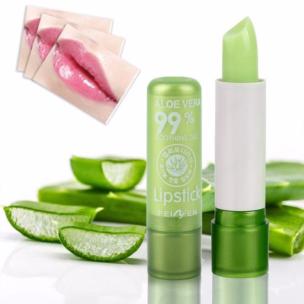 Portable Natural Plant Aloe Gel Lip Balm Color Changing Lipstick Moisturizing Long-lasting Cosmetic Lip Care Lip Stick
Portable Natural Plant Aloe Gel Lip Balm Color Changing Lipstick Moisturizing Long-lasting Cosmetic Lip Care Lip Stick