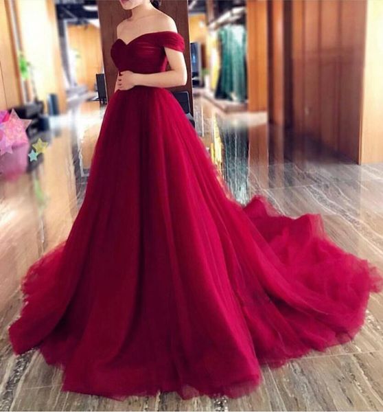dark red prom gowns off shoulder lace-up back court train long evening dresses strapless lace, Black
dark red prom gowns off shoulder lace-up back court train long evening dresses strapless lace, Black