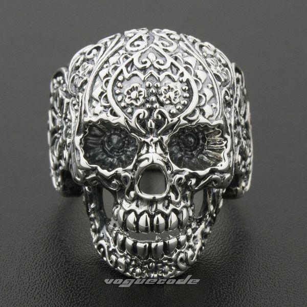 solid 925 sterling silver mens skull biker punk ring 8v001 us size 8~14 ing, Golden;silver
solid 925 sterling silver mens skull biker punk ring 8v001 us size 8~14 ing, Golden;silver