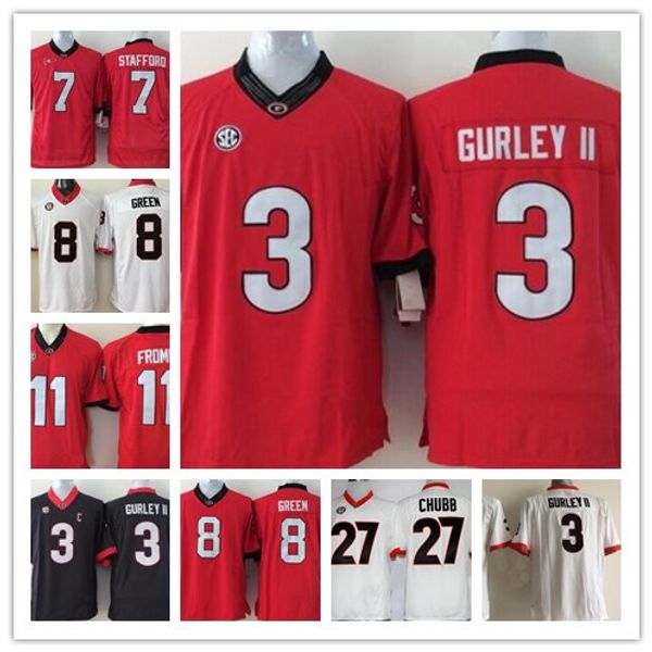 men's 16 kirby smart georgia bulldogs 3 todd gurley ii #8 a. j. green #11 jake fromm college sec football limited stitched jersey, Black;red
men's 16 kirby smart georgia bulldogs 3 todd gurley ii #8 a. j. green #11 jake fromm college sec football limited stitched jersey, Black;red