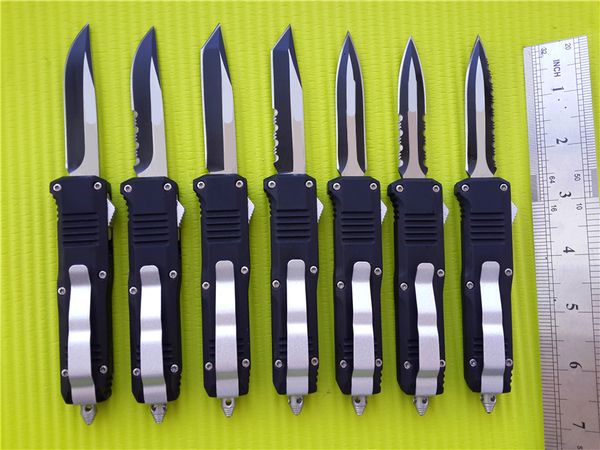 Custom Small size C07 D/A auto knife mini EDC Tactical knives 440 blade 7 blade styles zinc alloy handle with nylon sheath
Custom Small size C07 D/A auto knife mini EDC Tactical knives 440 blade 7 blade styles zinc alloy handle with nylon sheath