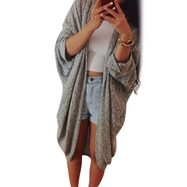 wholesale- women casual oversized knit sleeve sweater coat polyamide cardigan jacket, Black;brown
wholesale- women casual oversized knit sleeve sweater coat polyamide cardigan jacket, Black;brown