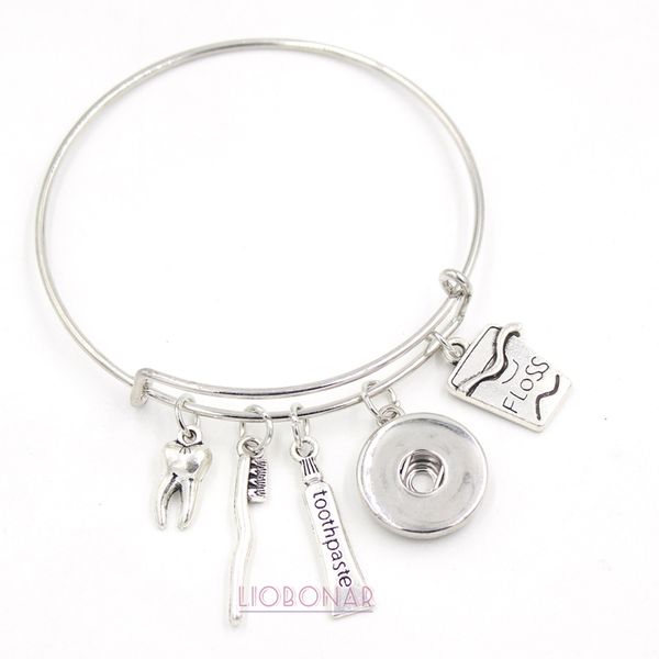 wholesale snap jewelry dentist tooth bracelet adjustable expandable wire bangle snap button bracelets for dental assistant gift, Golden;silver
wholesale snap jewelry dentist tooth bracelet adjustable expandable wire bangle snap button bracelets for dental assistant gift, Golden;silver