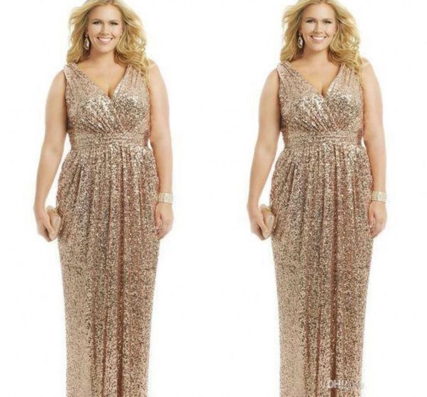 2016 bridesmaid dresses v neck gold sequined lace sheath long floor length plus size custom made formal party dress prom gowns, White;pink
2016 bridesmaid dresses v neck gold sequined lace sheath long floor length plus size custom made formal party dress prom gowns, White;pink