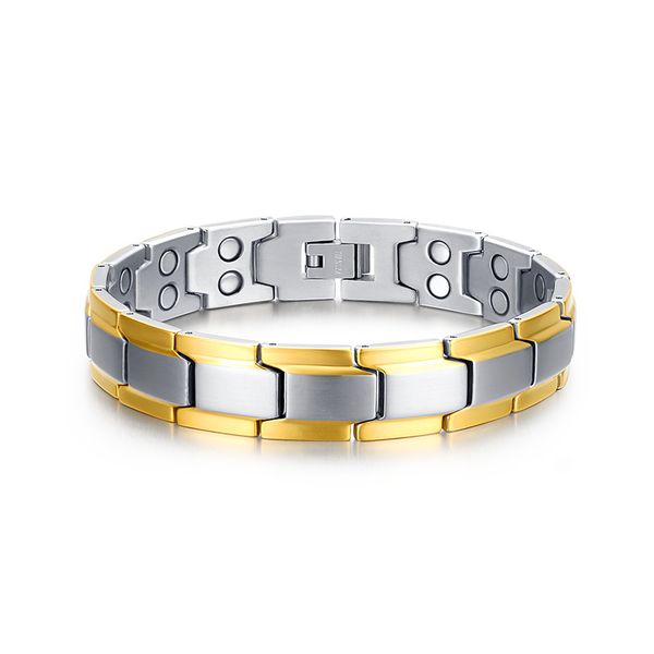 2015 new fashion health bracelets for men jewelry stainless steel men bracelets jewelry with magnetic and germanium br-076, Silver
2015 new fashion health bracelets for men jewelry stainless steel men bracelets jewelry with magnetic and germanium br-076, Silver