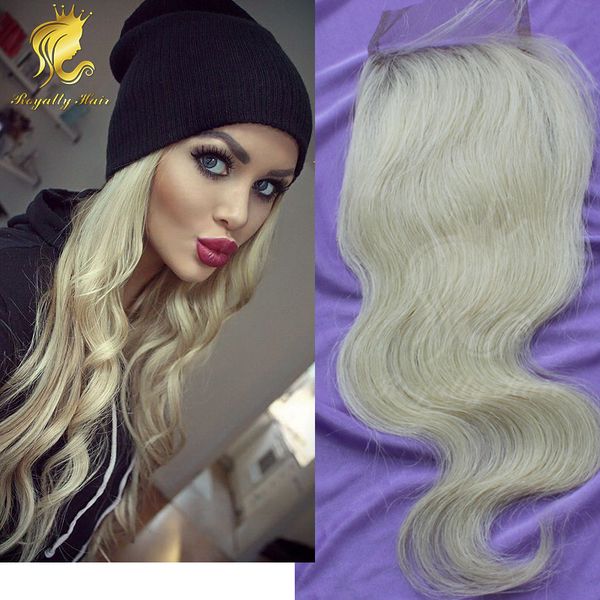 #613 new arrival bleached knots 4*4inches size style unprocessed human hair blonde color lace closure body wave hair, Black;brown
#613 new arrival bleached knots 4*4inches size style unprocessed human hair blonde color lace closure body wave hair, Black;brown