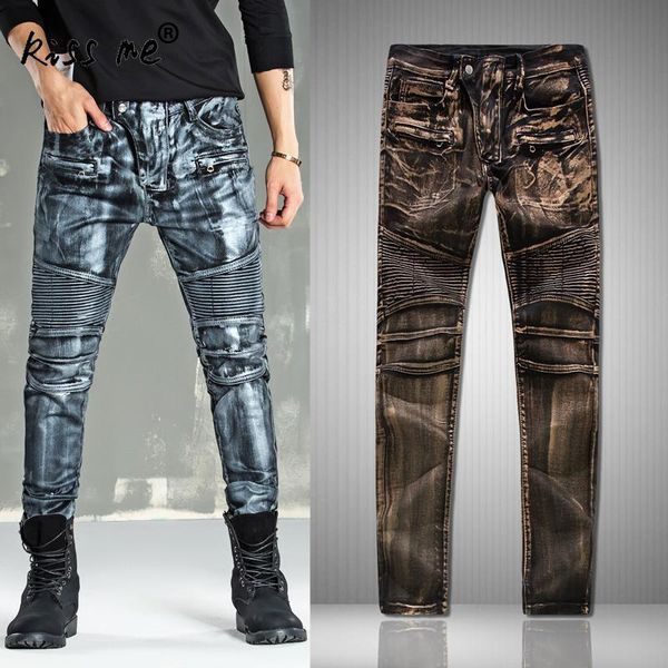 wholesale- denim middle waist men pencil pantsfemale jewelry different size for choice washed patchwork, Black
wholesale- denim middle waist men pencil pantsfemale jewelry different size for choice washed patchwork, Black