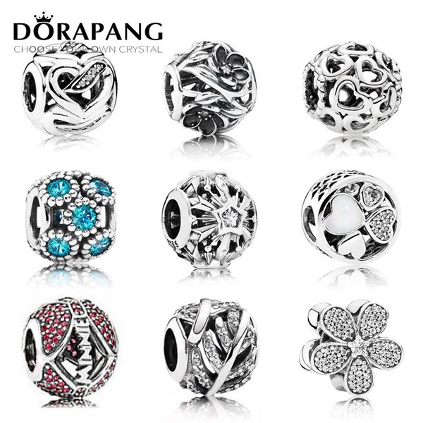 dorapang 100% genuine 925 sterling silver hollow shine pattern charm beads fit bracelet diy bracelet the factory wholesale, Black
dorapang 100% genuine 925 sterling silver hollow shine pattern charm beads fit bracelet diy bracelet the factory wholesale, Black