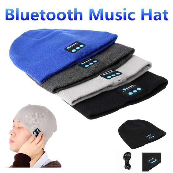 Bluetooth Music Hat Soft Warm Beanie Cap with Stereo Headphone Headset Speaker Wireless Microphone for man support for iphone ipad MP3 ipod
Bluetooth Music Hat Soft Warm Beanie Cap with Stereo Headphone Headset Speaker Wireless Microphone for man support for iphone ipad MP3 ipod