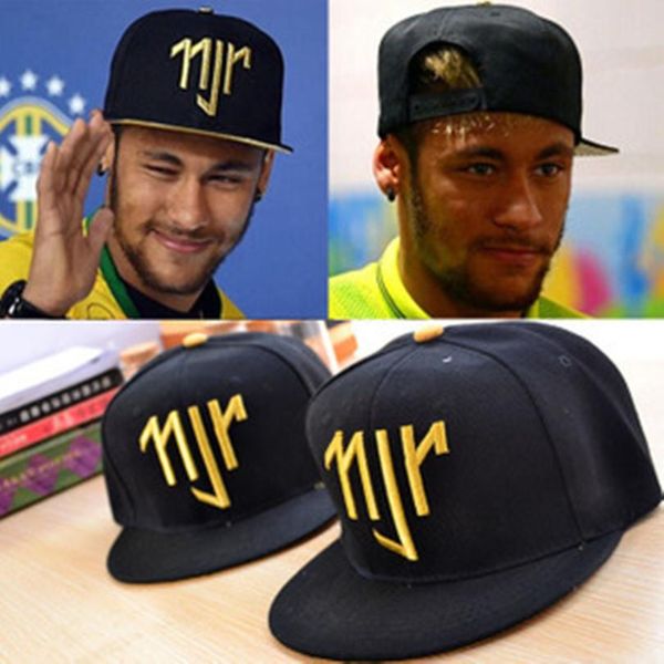 Wholesale- Neymar JR njr Brazil Brasil Baseball Caps hip hop Sports Snapback cap hat chapeu de sol bone masculino Men Women new 2014