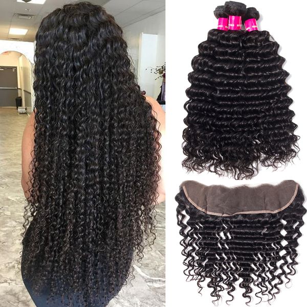 brazilian human hair deep wave 3bundldes with 13x4 ear to ear lace frontal closure 100% unprocessed brazilian peruvian malaysian indian hair, Black;brown
brazilian human hair deep wave 3bundldes with 13x4 ear to ear lace frontal closure 100% unprocessed brazilian peruvian malaysian indian hair, Black;brown
