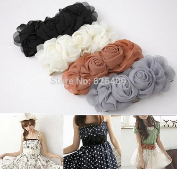 wholesale-fashion chiffon flower double rose flower elastic stretch waist belt for women vintage lady belt waistband, Black;brown
wholesale-fashion chiffon flower double rose flower elastic stretch waist belt for women vintage lady belt waistband, Black;brown