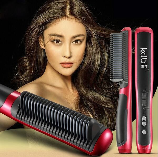 factory sale directly kd-388 new professional straightening irons come with isplay electric straight hair comb straightener iron brush, Silver
factory sale directly kd-388 new professional straightening irons come with isplay electric straight hair comb straightener iron brush, Silver